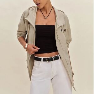 Reformation Patagonia Women's Tan Skysail Windbreaker Jacket